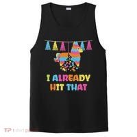 Vibrant Cinco De Mayo Piñata I Already Hit That Party PosiCharge Competitor Tank thumb 0