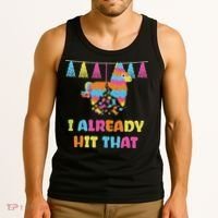 Vibrant Cinco De Mayo Piñata I Already Hit That Party Tank Top thumb 3