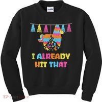 Vibrant Cinco De Mayo Piñata I Already Hit That Party Kids Sweatshirt thumb 0