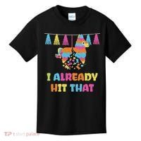 Vibrant Cinco De Mayo Piñata I Already Hit That Party Kids T-Shirt thumb 0