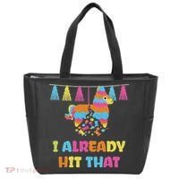 Vibrant Cinco De Mayo Piñata I Already Hit That Party Tote Bag thumb 0
