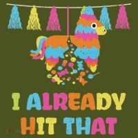 Vibrant Cinco De Mayo Piñata I Already Hit That Party The Baniff Cuffed Pom Beanie thumb 2