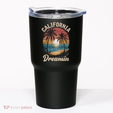 Vintage California Dreamin Tumbler