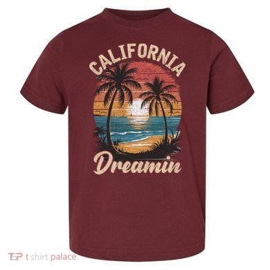 Vintage California Dreamin Toddler T-Shirt