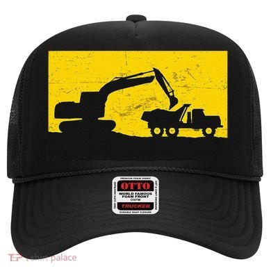 Vintage Construction Equipment Heavy Equipment Operator Hat
