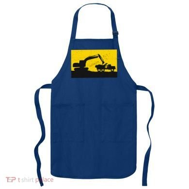 Vintage Construction Equipment Heavy Equipment Operator Apron