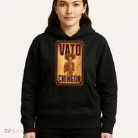 Vato ChingóN. Emiliano Zapata Portrait Hoodie thumb 5