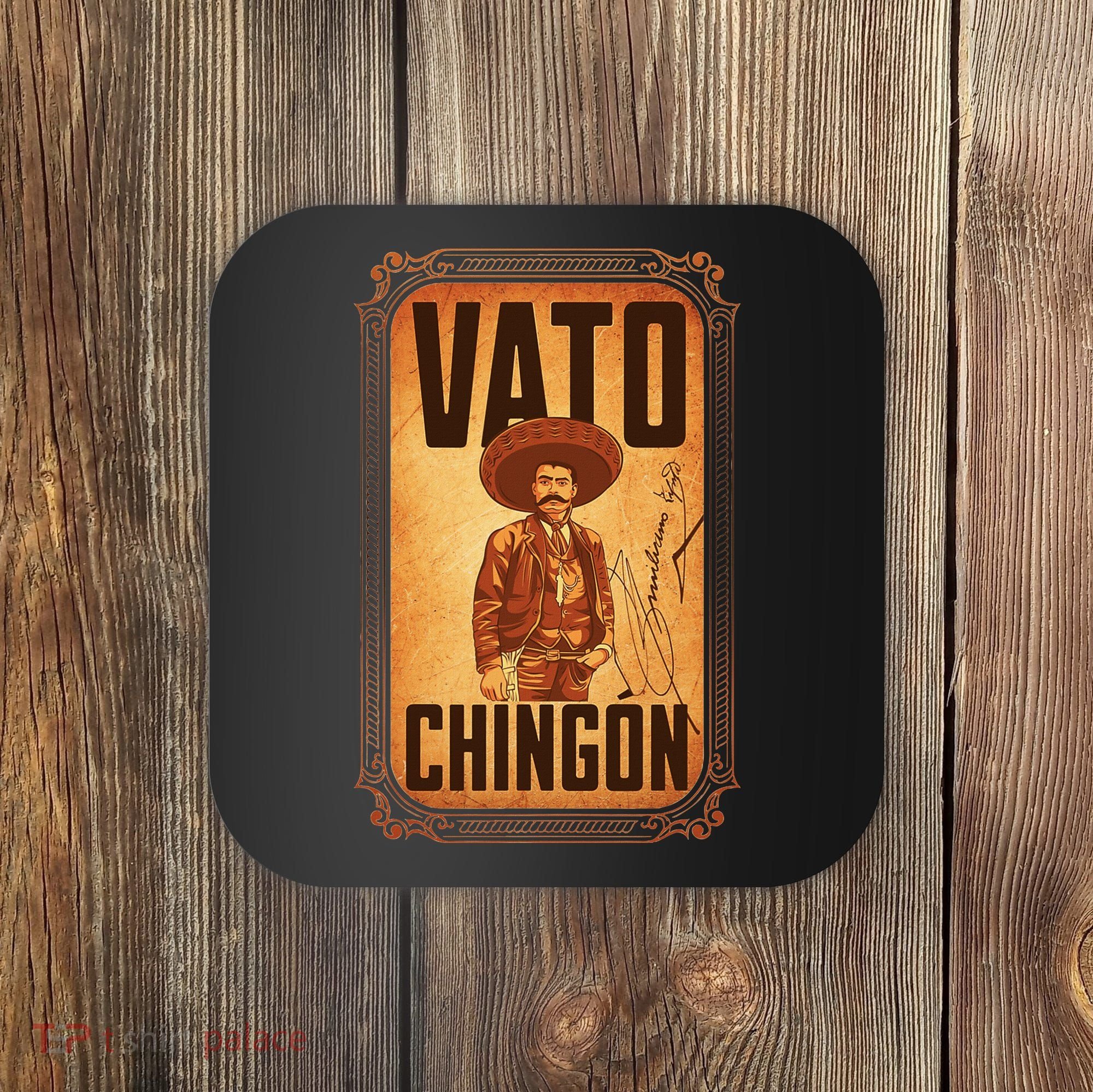 Vato ChingóN. Emiliano Zapata Portrait Coaster