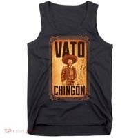 Vato ChingóN. Emiliano Zapata Portrait Tank Top thumb 0