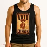 Vato ChingóN. Emiliano Zapata Portrait Tank Top thumb 3