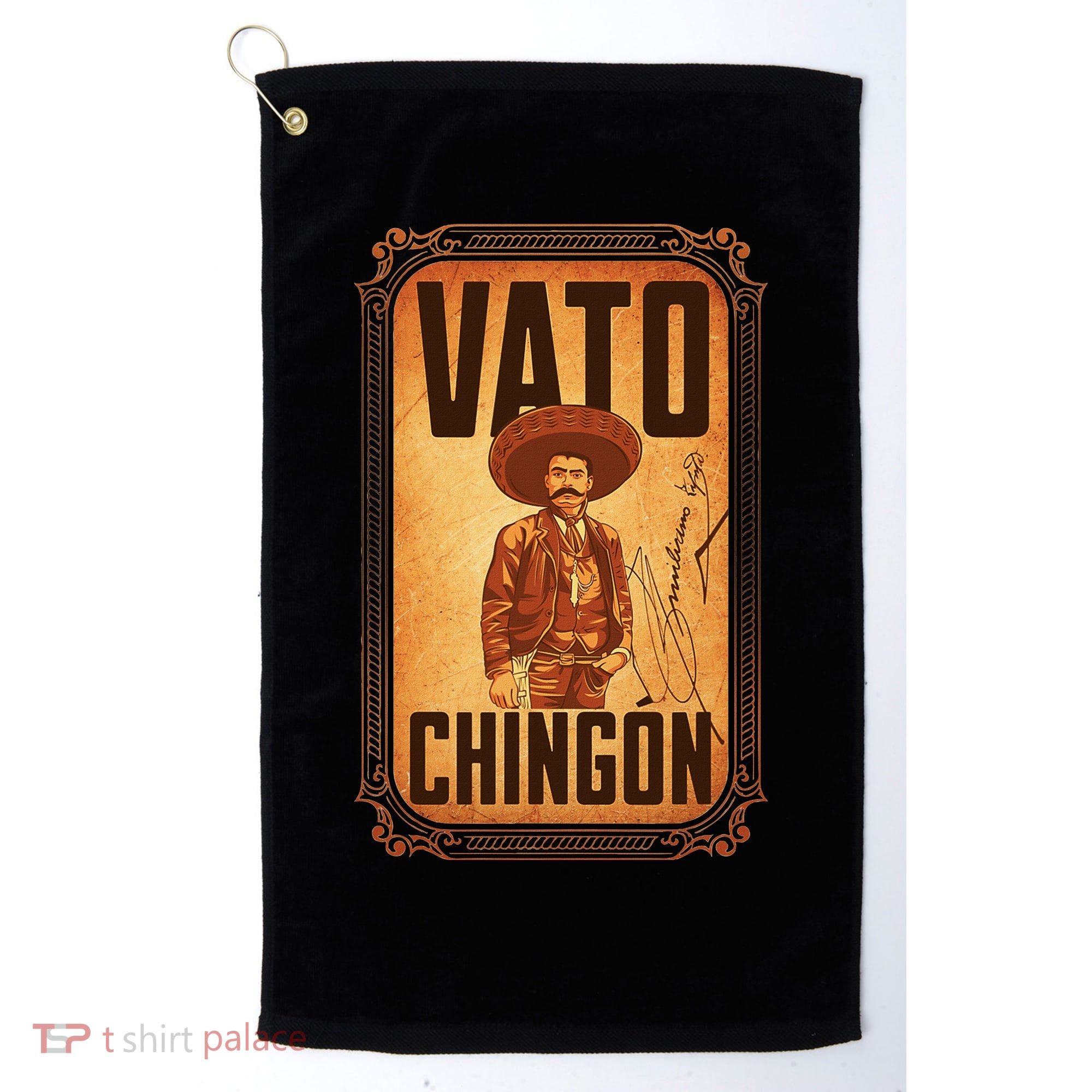 Vato ChingóN. Emiliano Zapata Portrait Golf Towel