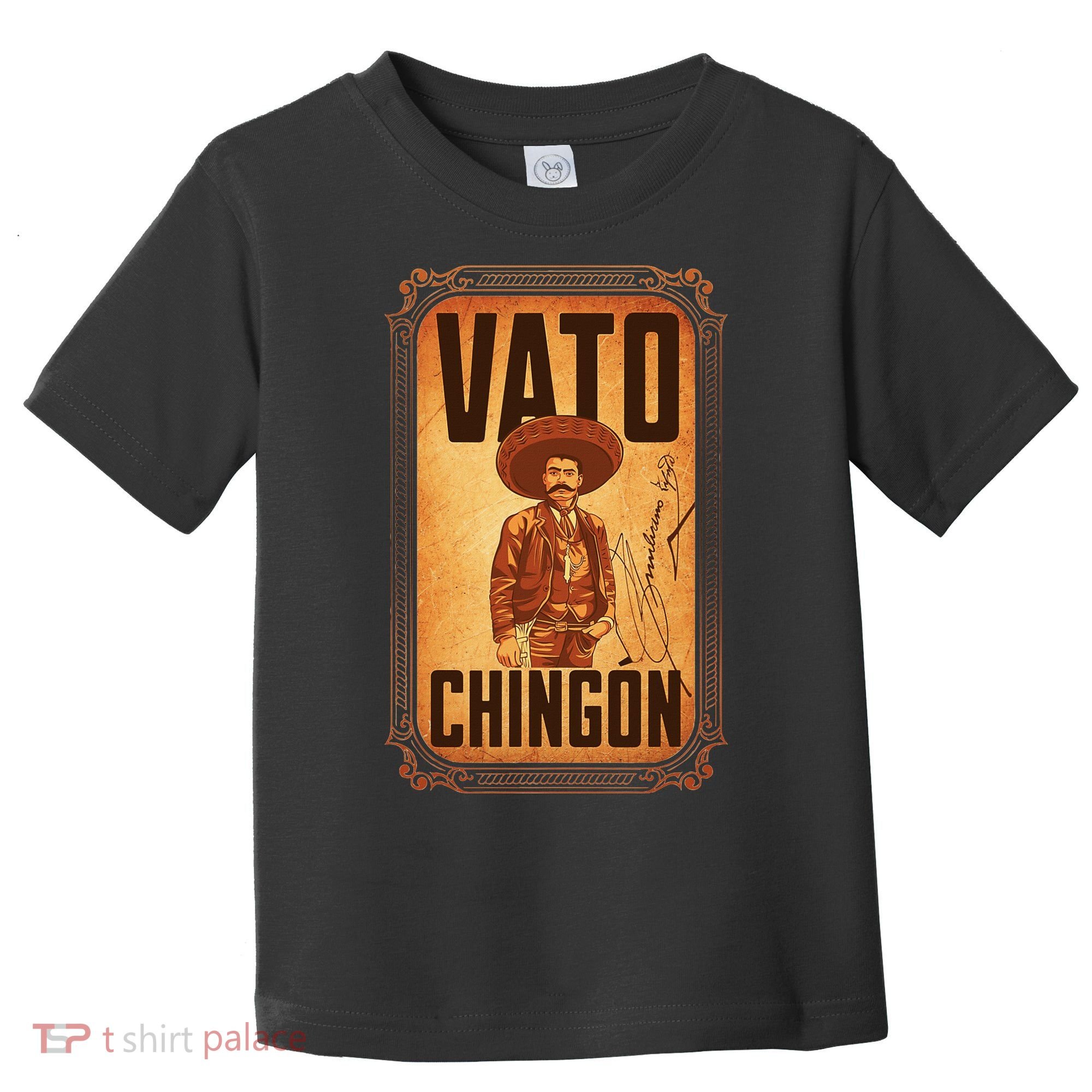 Vato ChingóN. Emiliano Zapata Portrait Toddler T-Shirt