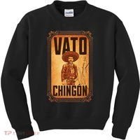 Vato ChingóN. Emiliano Zapata Portrait Kids Sweatshirt thumb 0