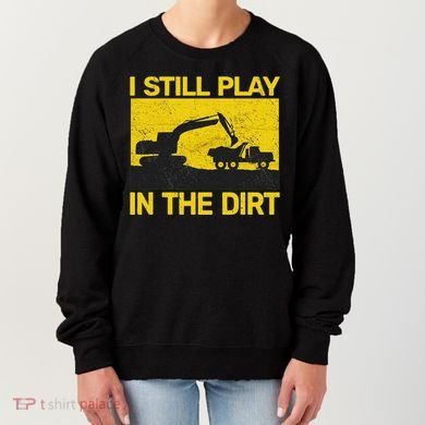 Vintage Construction Equipment Heavy Work Women's Sweatshirt