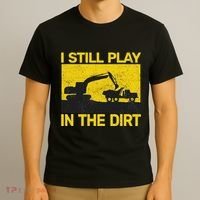 Vintage Construction Equipment Heavy Work T-Shirt thumb 3