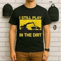 Vintage Construction Equipment Heavy Work T-Shirt thumb 6