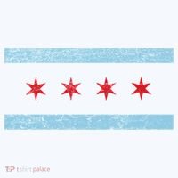 Vintage Chicago Flag Hoodie thumb 2