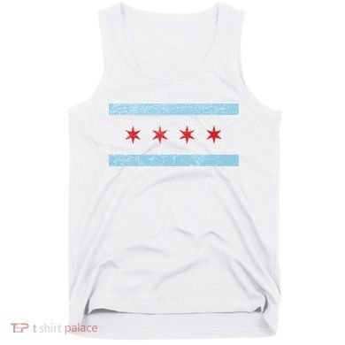 Vintage Chicago Flag Tank Top