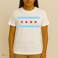 Vintage Chicago Flag T-Shirt thumb 4