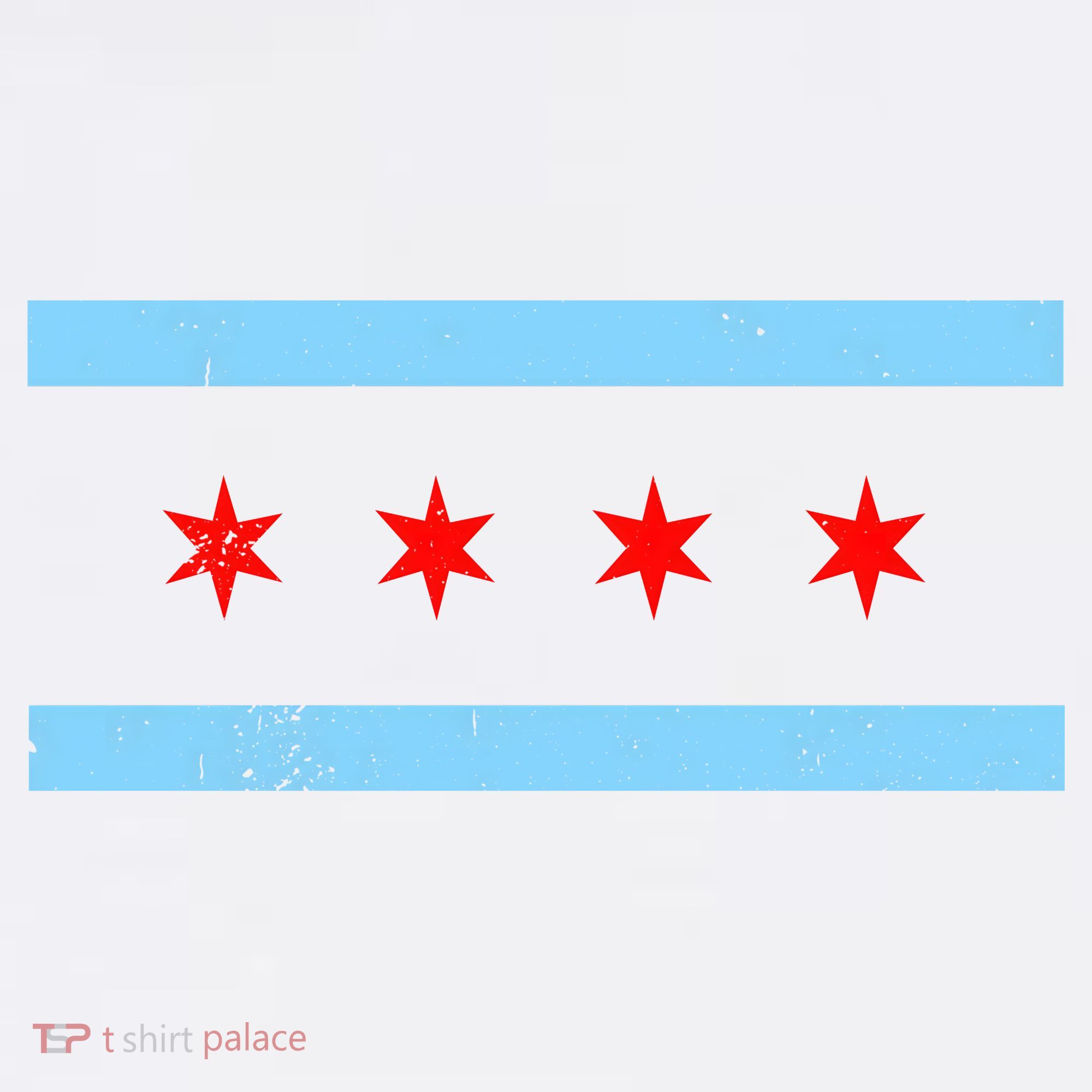 Vintage Chicago Flag T-Shirt