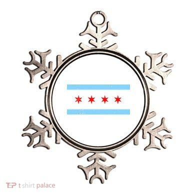 Vintage Chicago Flag Ornament