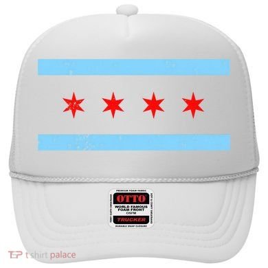 Vintage Chicago Flag Hat