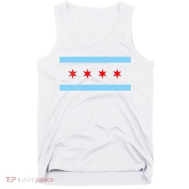 Vintage Chicago Flag Tank Top