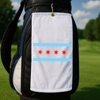 Vintage Chicago Flag Golf Towel thumb 2
