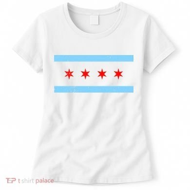 Vintage Chicago Flag Women's T-Shirt