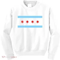 Vintage Chicago Flag Kids Sweatshirt thumb 0