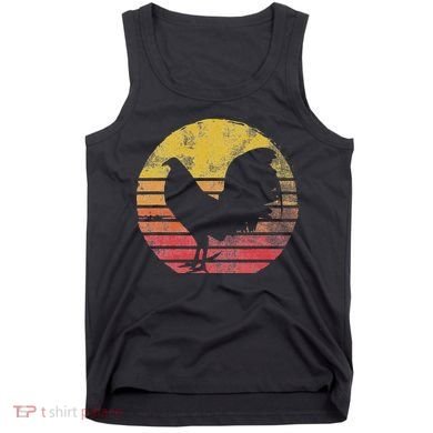 Vintage Cock Fight Rooster Tank Top