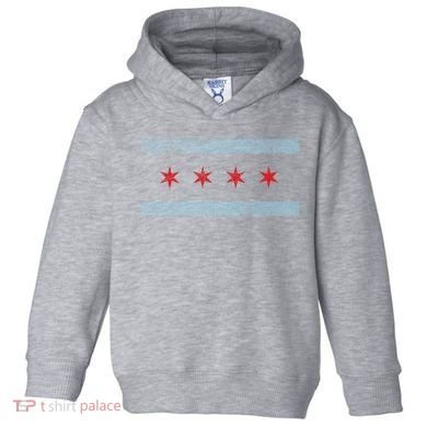 Vintage Chicago Flag Toddler Hoodie