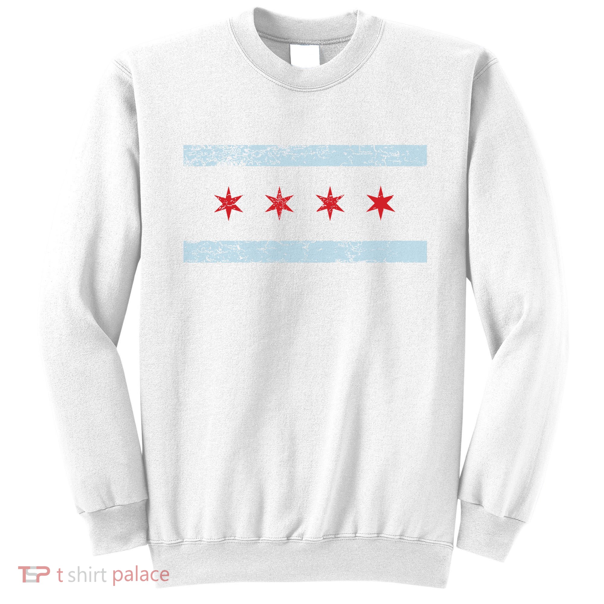 Vintage Chicago Flag Sweatshirt