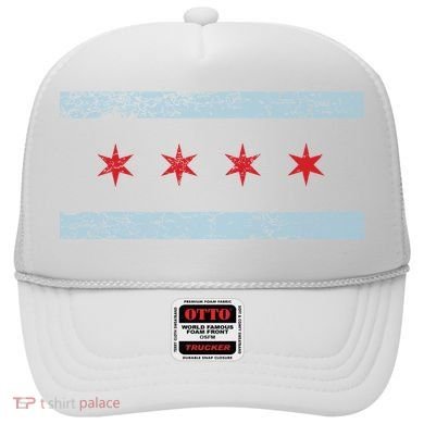 Vintage Chicago Flag Hat