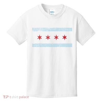 Vintage Chicago Flag Kids T-Shirt