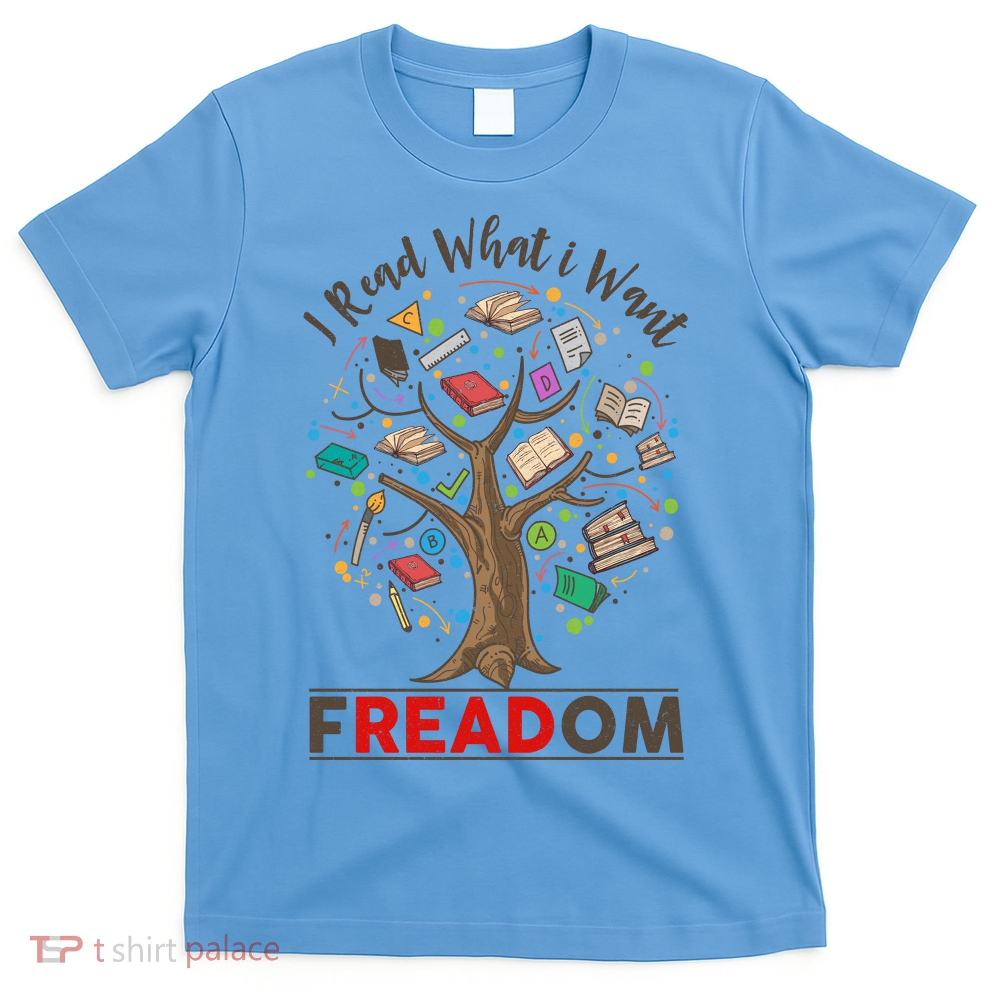 Vintage Censorship Freedom Reading Nerd I Read Banned Books Meaningful Gift T-Shirt