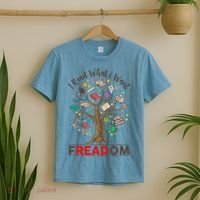 Vintage Censorship Freedom Reading Nerd I Read Banned Books Meaningful Gift T-Shirt thumb 2