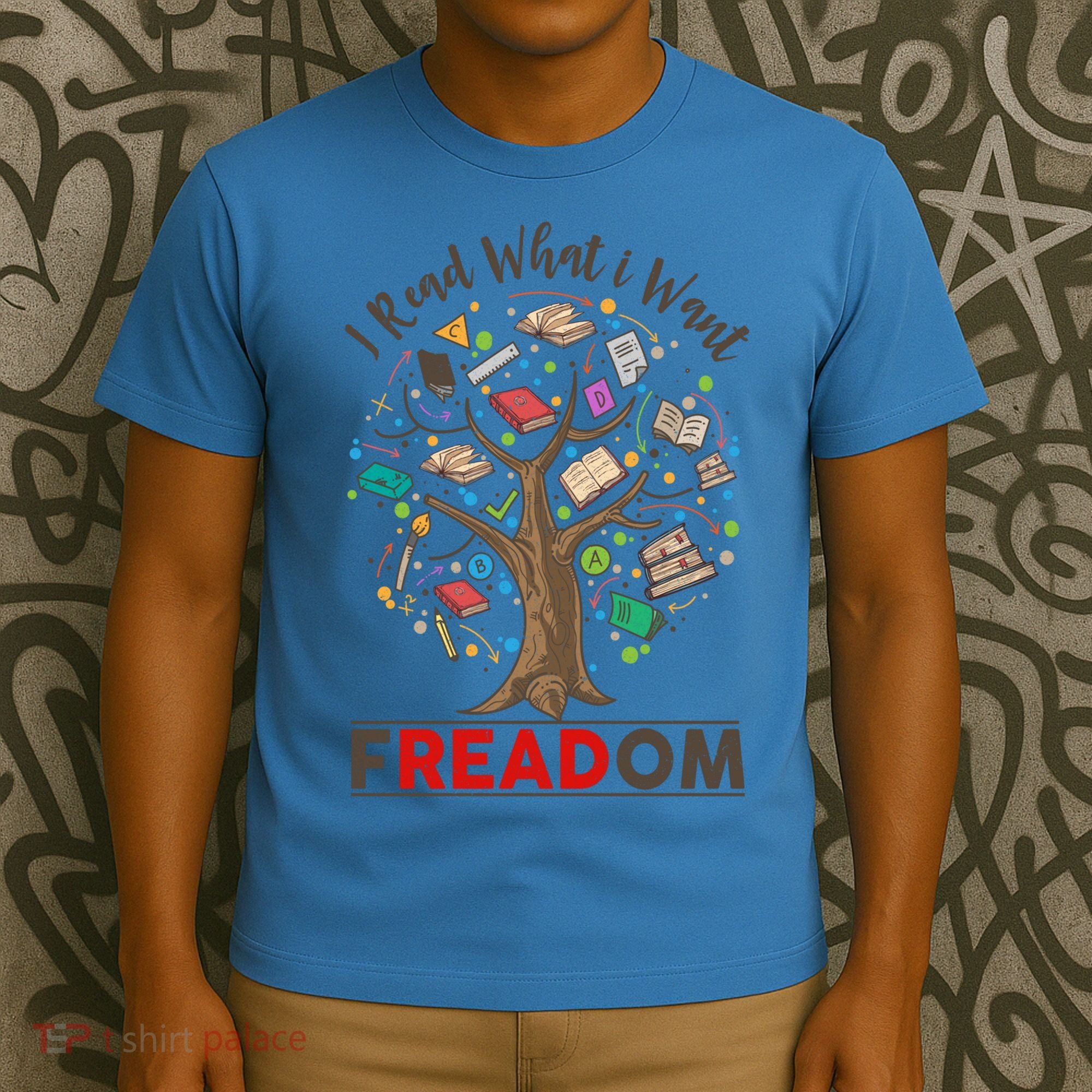 Vintage Censorship Freedom Reading Nerd I Read Banned Books Meaningful Gift T-Shirt