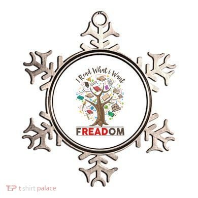 Vintage Censorship Freedom Reading Nerd I Read Banned Books Meaningful Gift Ornament