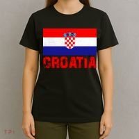 Vintage Croatia Flag National Pride Enthusiasts T-Shirt thumb 4