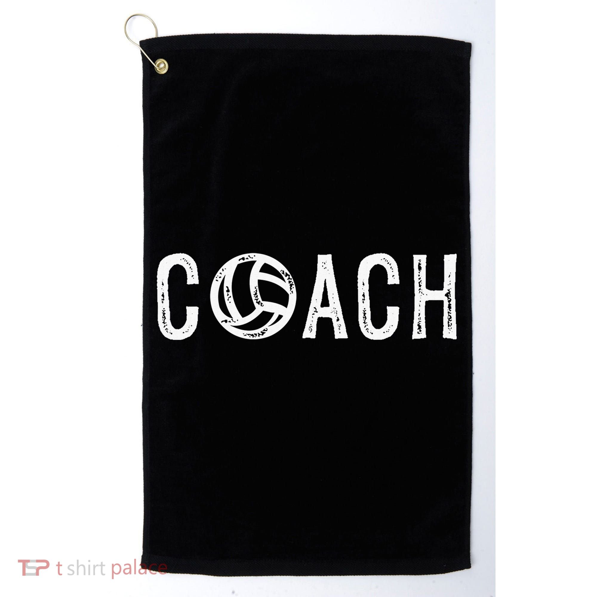 Volleyball Coach Funny Sports Definition Trainer Instructor Golf Towel