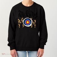 Valentines Christmas Family Matching Archery Mom Mother Day Gift Women's Sweatshirt thumb 0