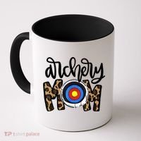 Valentines Christmas Family Matching Archery Mom Mother Day Gift Coffee Mug thumb 0