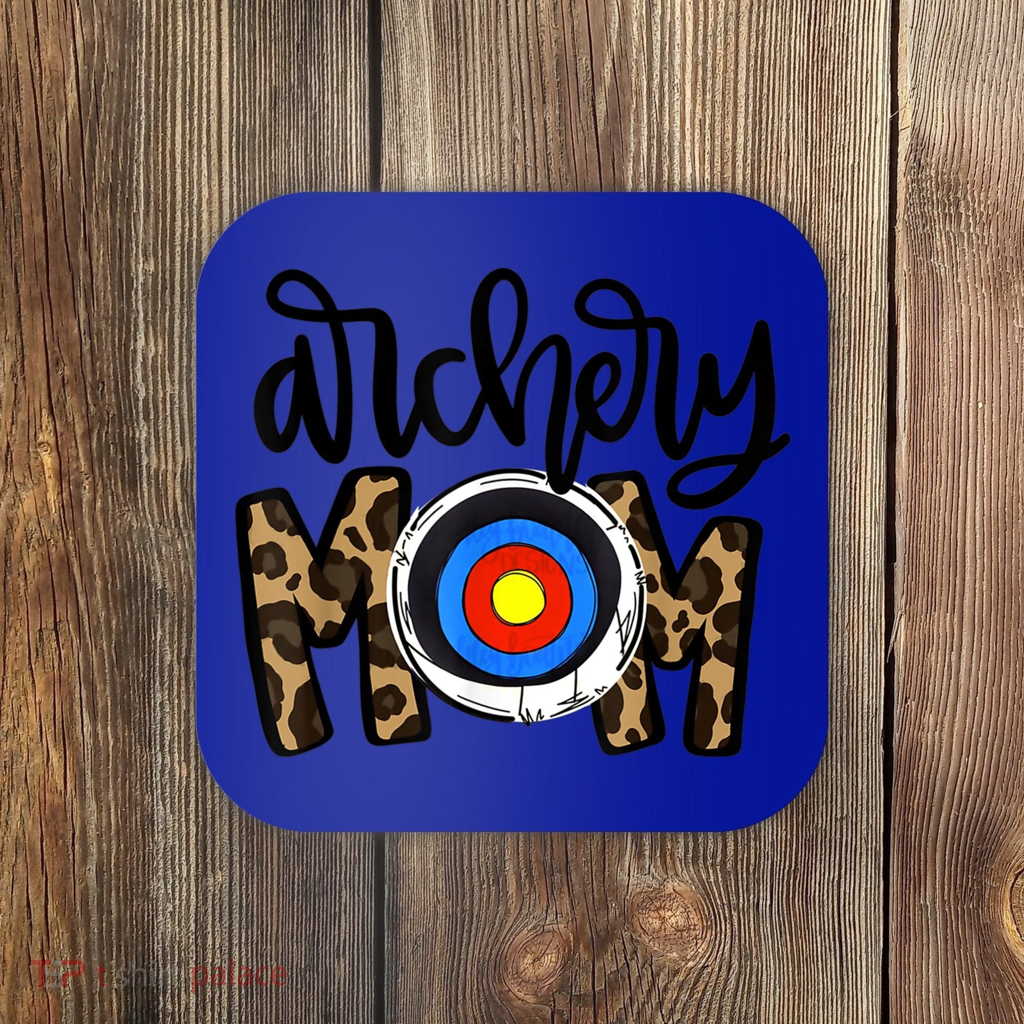 Valentines Christmas Family Matching Archery Mom Mother Day Gift Coaster