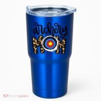 Valentines Christmas Family Matching Archery Mom Mother Day Gift Tumbler thumb 0