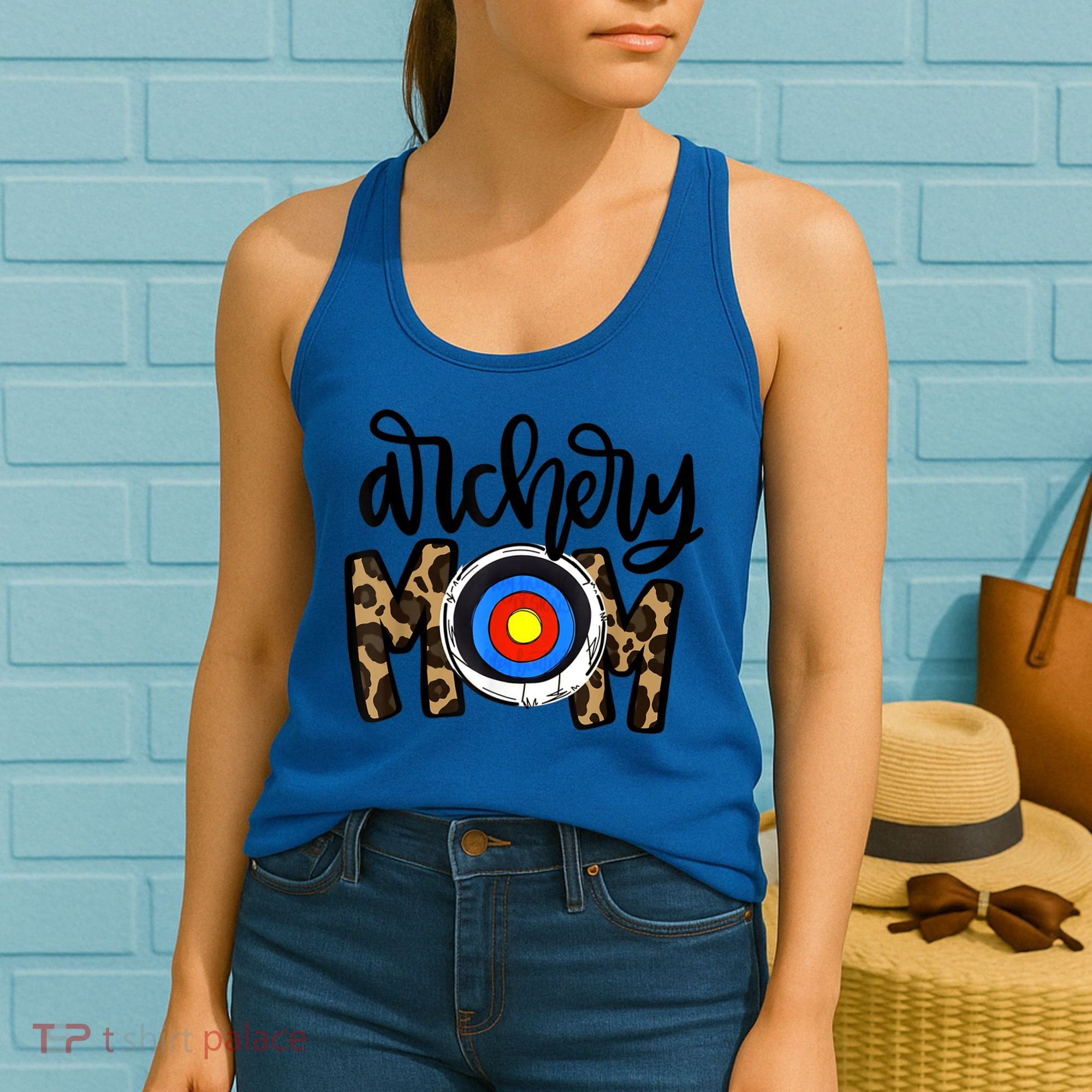 Valentines Christmas Family Matching Archery Mom Mother Day Gift Women's Tank Top