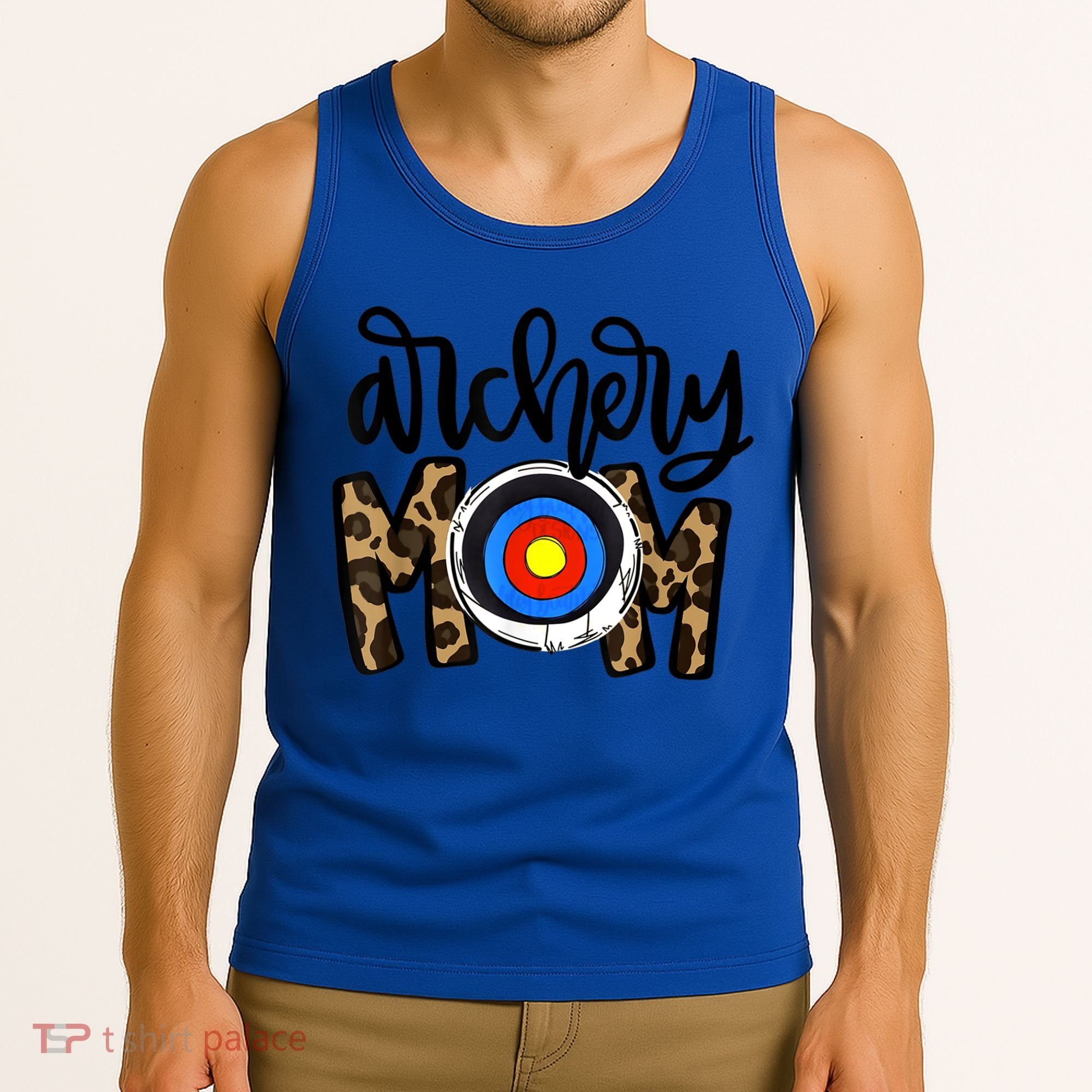 Valentines Christmas Family Matching Archery Mom Mother Day Gift Tank Top