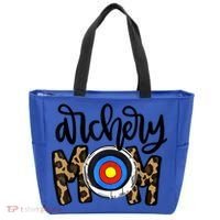 Valentines Christmas Family Matching Archery Mom Mother Day Gift Tote Bag thumb 0