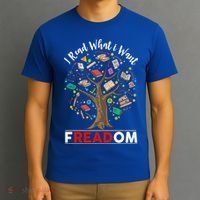 Vintage Censorship Freedom Reading Nerd I Read Banned Books Gift T-Shirt thumb 3