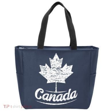 Vintage Canada Flag Canadian Flag Maple Leaf Tote Bag